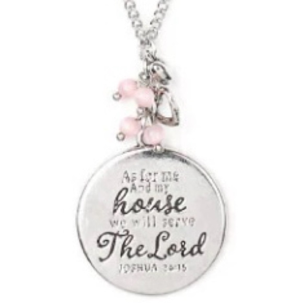 Paparazzi “As For Me” Pink Silver Pendant Necklace